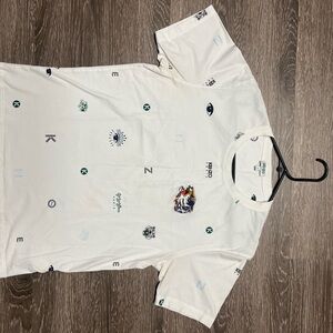 Kenzo White Graphic Men's Shirt